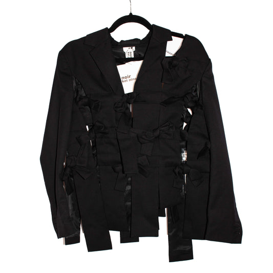 Noir Kei Ninomiya Deconstructed Bow Blazer