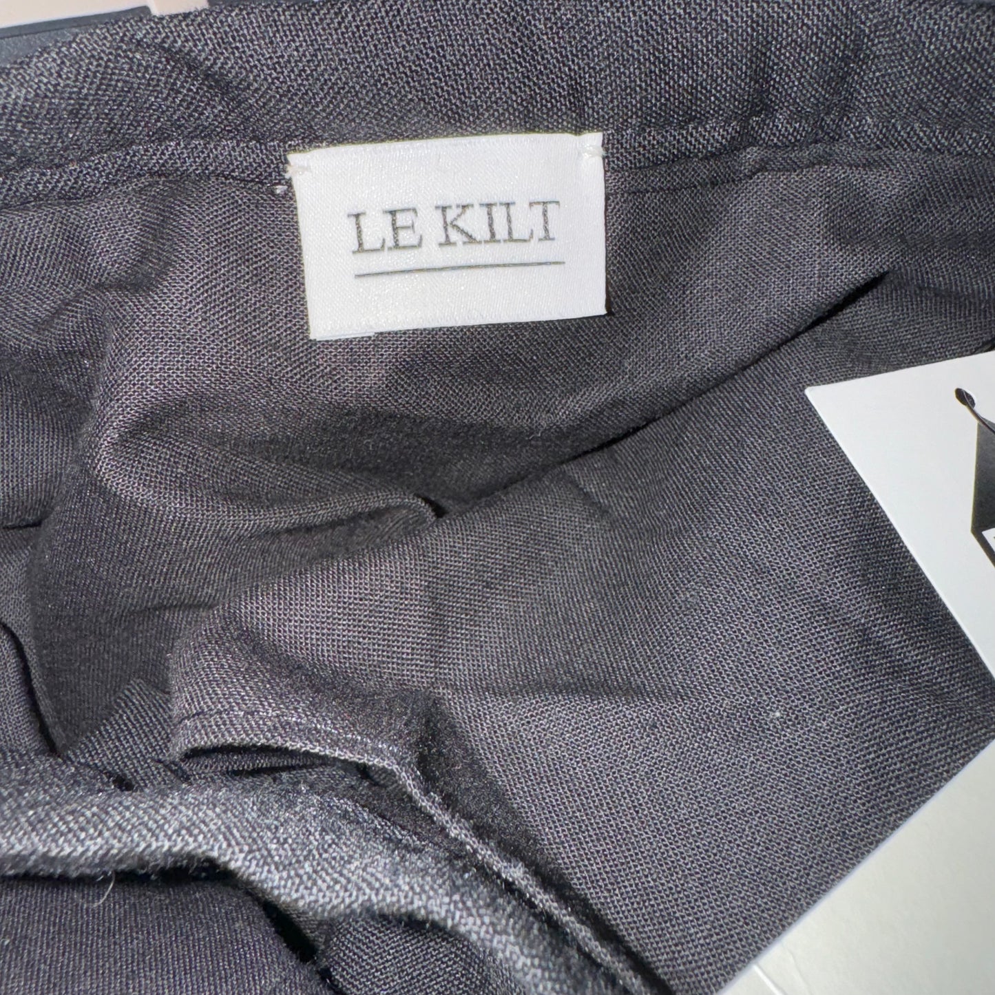 Le Kilt x Dover Street Market Holiday Exclusive Wool and Silk Paneled Pleated Kilt