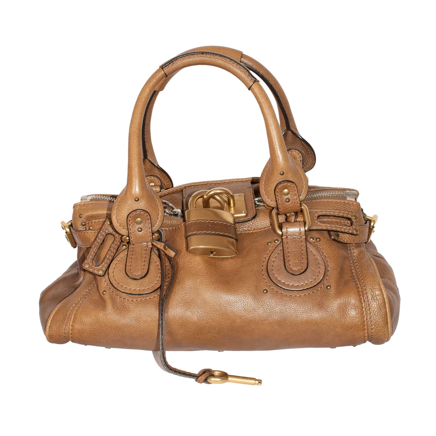 2005 Chloe Brown Leather Paddington Bag