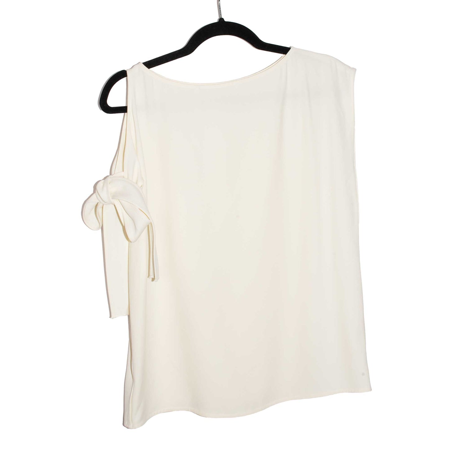 Helmut Lang Bateau Neckline Short Sleeve Blouse